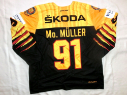 DEB Gameworn Eishockeytrikot #91 Moritz Müller