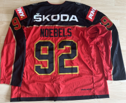 DEB Gameworn Eishockeytrikot 2021 #92 Marcel Noebels