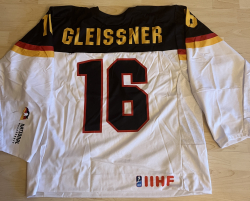 Gameworn Eishockeytrikot WM #16 Gleissner Daria