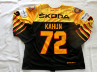 DEB Gameworn Eishockeytrikot #72 Dominik Kahun