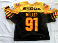 DEB Gameworn Eishockeytrikot #91 Moritz Müller