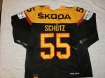 Gameworn Eishockey Trikot #55 Felix Schütz