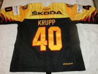 DEB Gameworn Eishockeytrikot #40 Björn Krupp